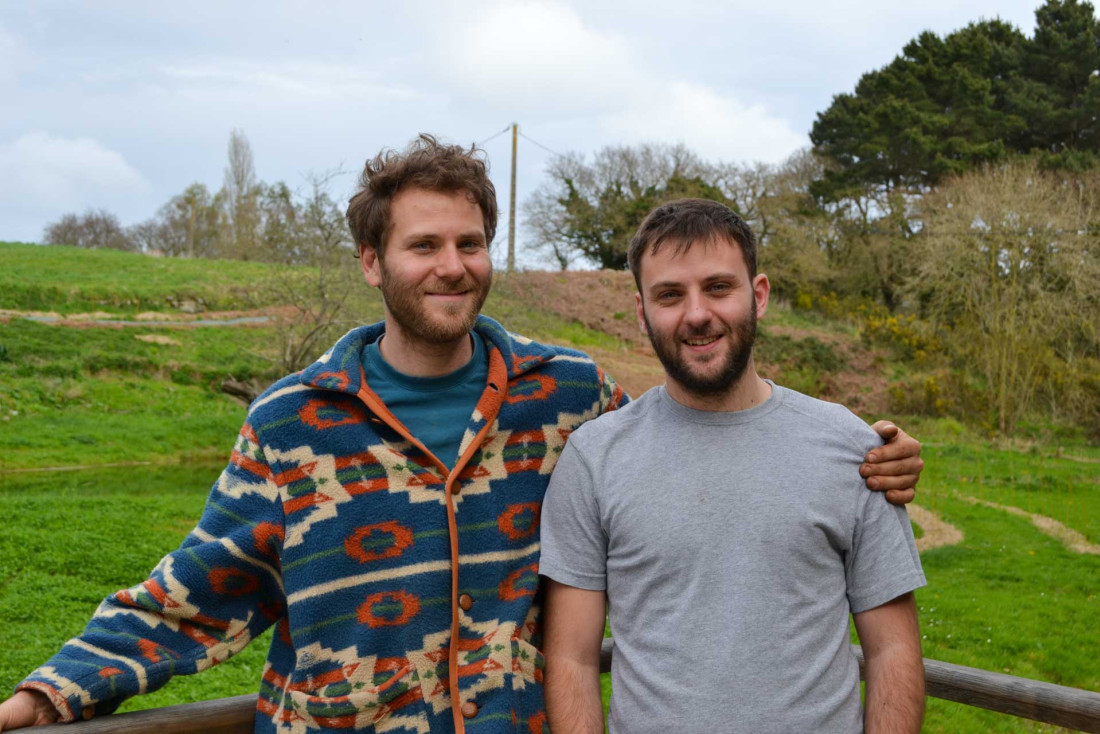 Pierre Bonnefont et son frère Emmanuel, chef du restaurant Rolland © Mathilde Bourge