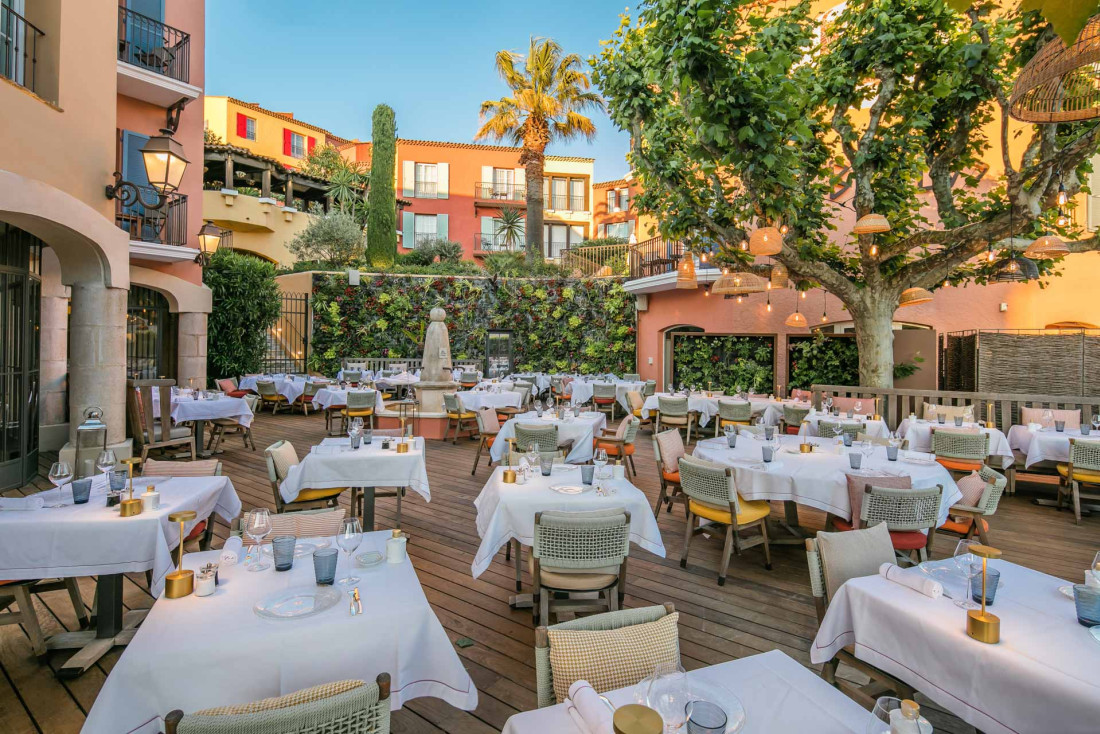 Restaurant Cucina Byblos à Saint Tropez © Adrien Daste
