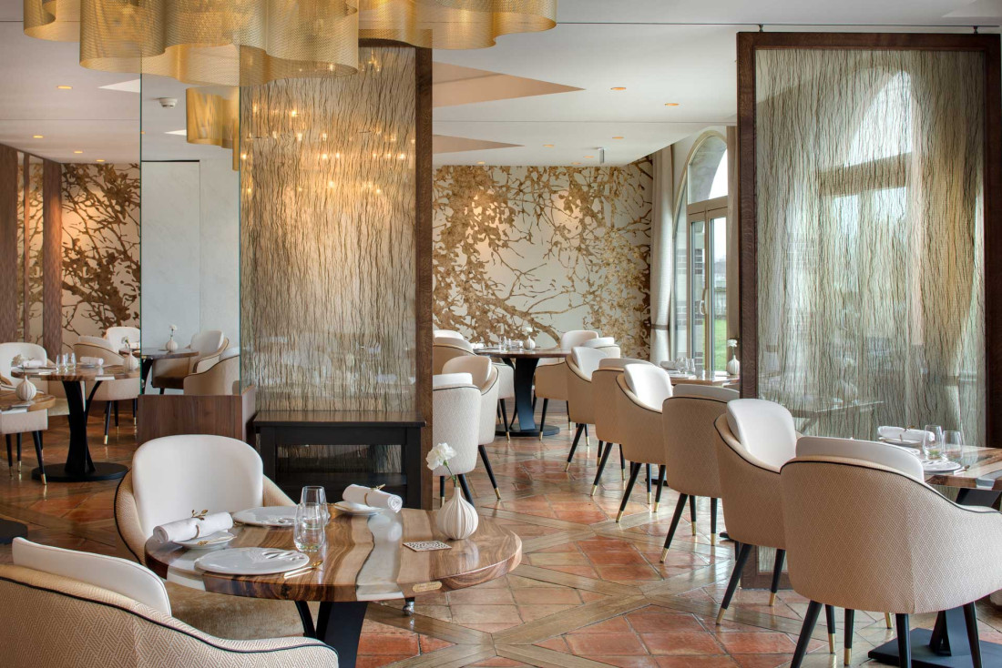 La salle du restaurant La Côte Saint Jacques © Jérôme Mondière