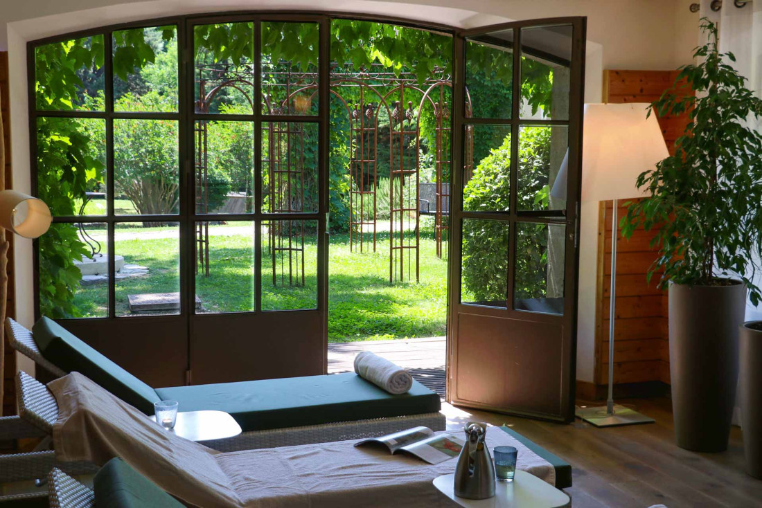 La Tisanerie du spa de Baumanière