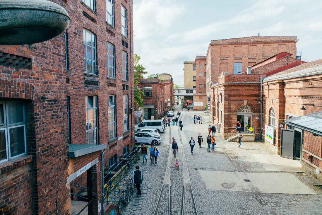 Les anciennes usines de la Spinnerei ©Philipp Kirschner Leipzig Travel