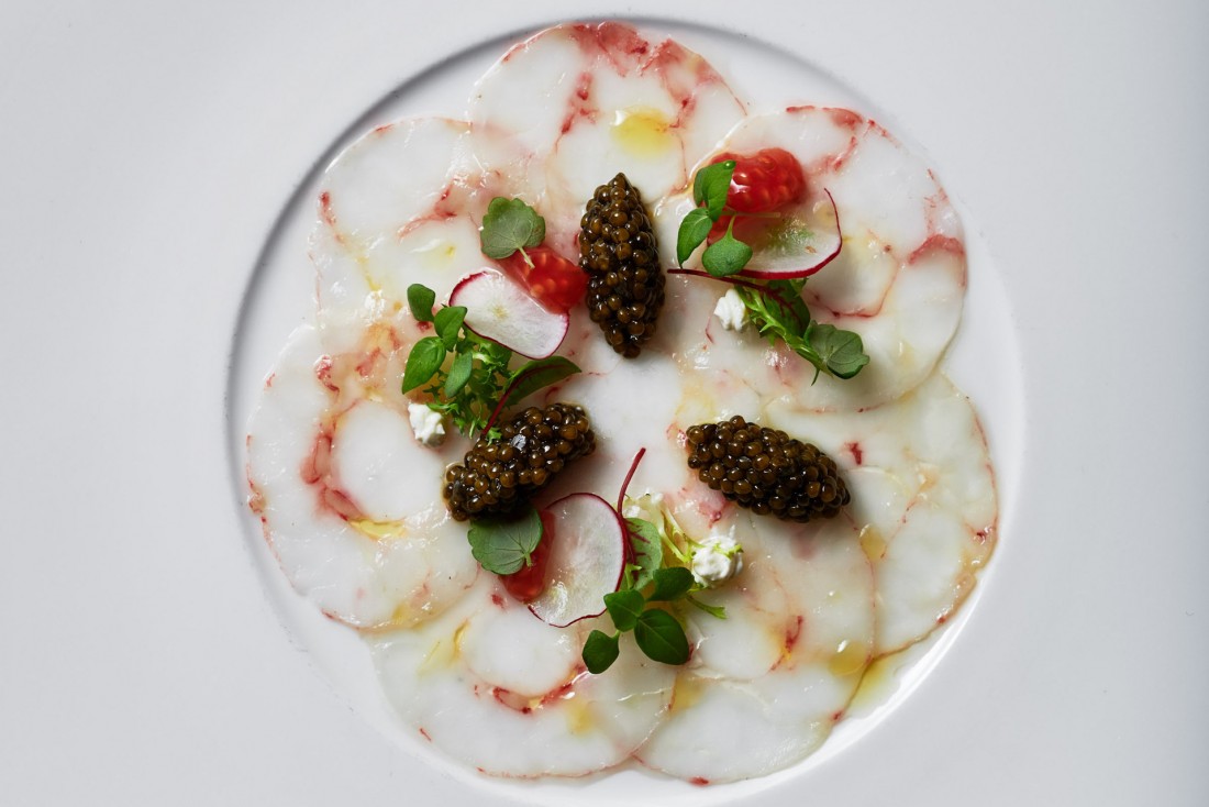 Restaurant Sommet de l'hôtel Alpina © Alpina Gstaad