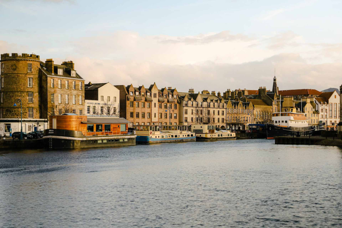 Le quartier méconnu de Leith au bord de l'eau à Edimbourg © Bayo Adegunloye