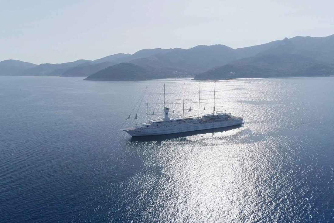 Une croisière de luxe sur le navire Club Med 2 © Club Med