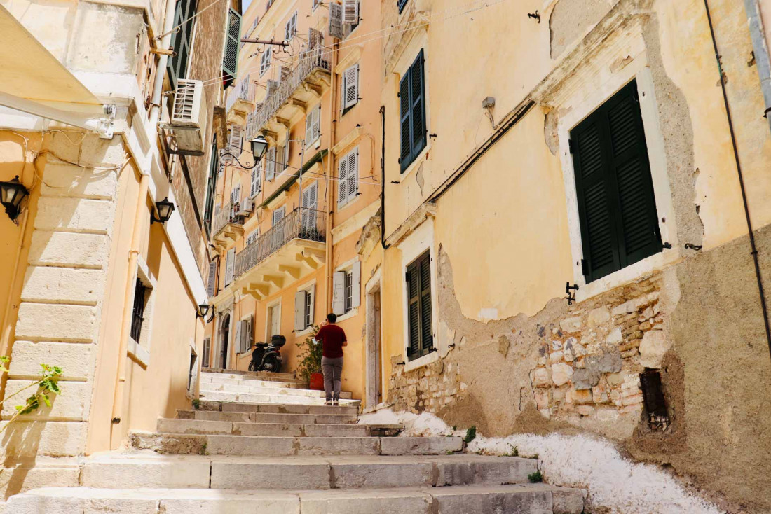 La vieille ville de Corfou © Pierre Gautrand