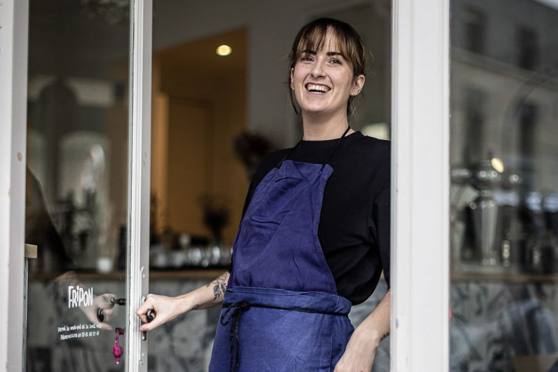 Restaurant Fripon | Portrait de la cheffe Pauline Séné © ilyafoodstories