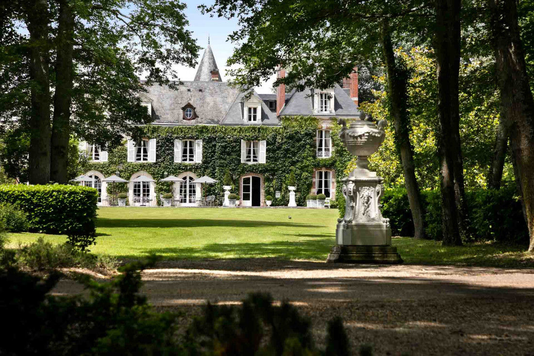 Un ancien pavillon de chasse érigé au XIXe siècle entouré d'un parc de 70 hectares © Fabrice Rambert