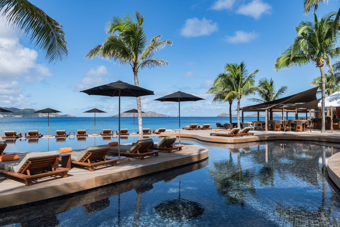 Que faire à Saint Barth ? Pas seulement flemmarder au bord de la piscine de l'hôtel Christopher © Hugo Allard