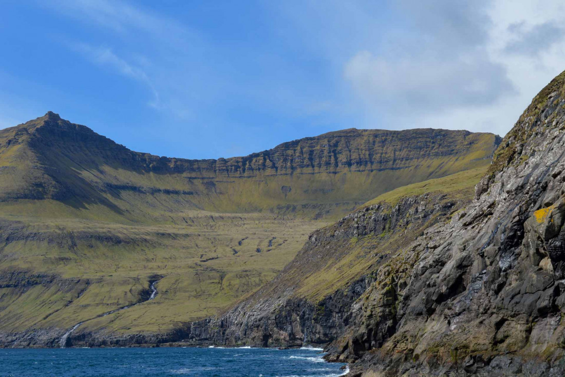 Îles Féroé | Les falaises de Vestmanna où nichent de nombreux oiseaux © PG|YONDER.fr