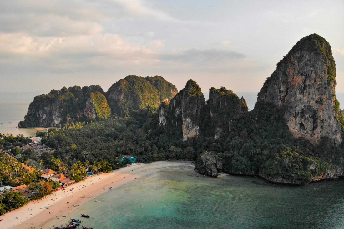 L'île de Krabi est le paradis pour des vacances tropicale pittoresques © Rachael Annabelle