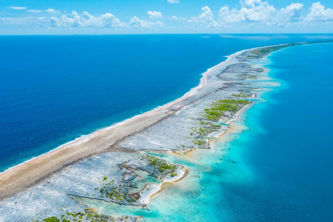 Dans l'archipel des Tuamotu, l'archipel de Fakarava abrite une Réserve de Biosphère classée par l’UNESCO © Jim Winter