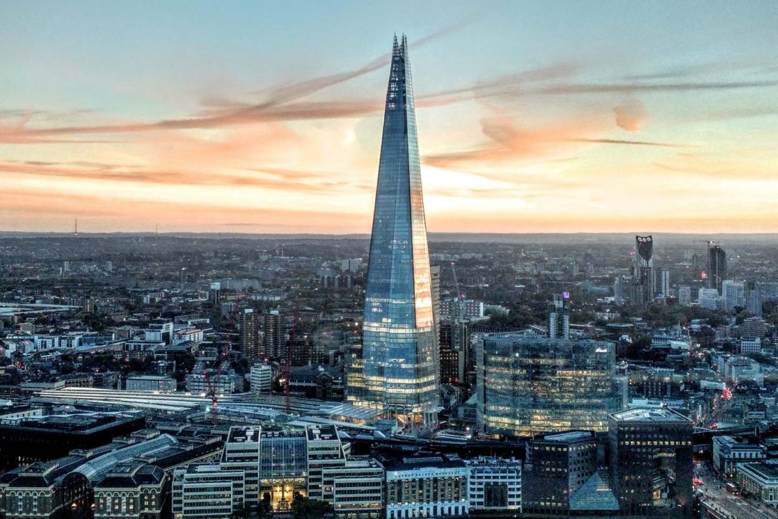 Le nouveau gratte-ciel The Shard culmine à plus de 300 mètres de hauteur © Fred Moon