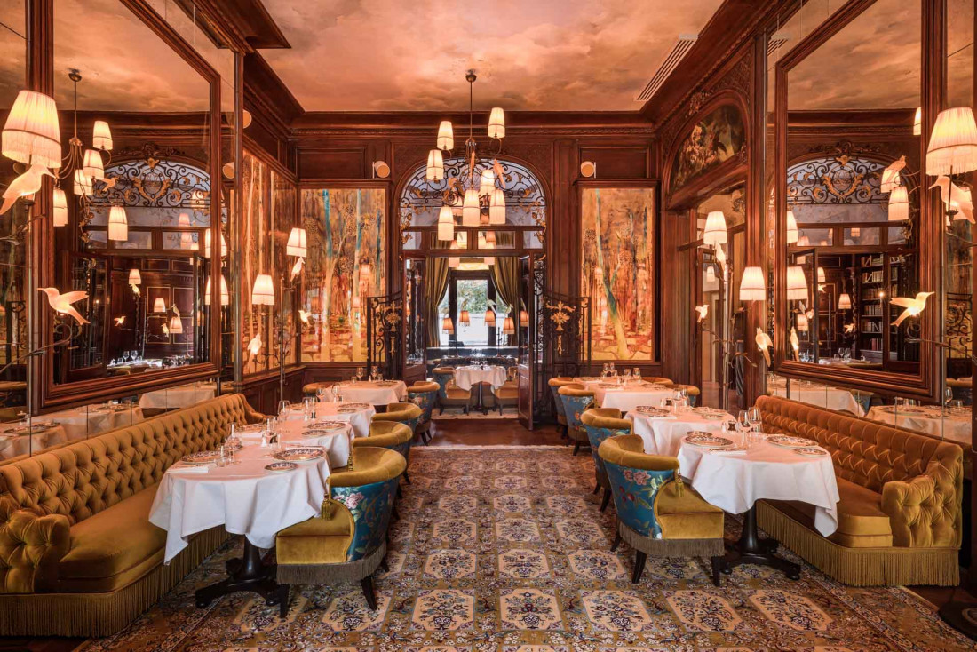 Faste et opulence dans la salle à manger de Maison Russe (1er étage) © Romain Ricard