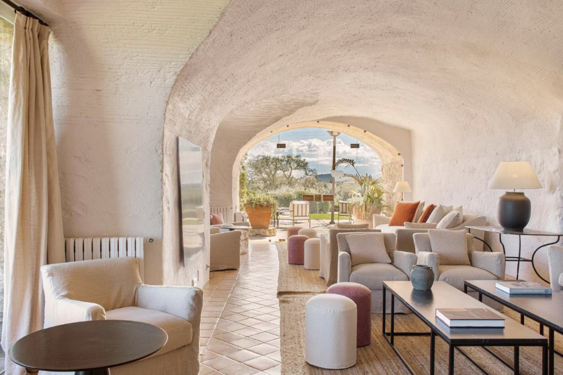 Le Mas de Torrent dans l'arrière-pays catalan © DR