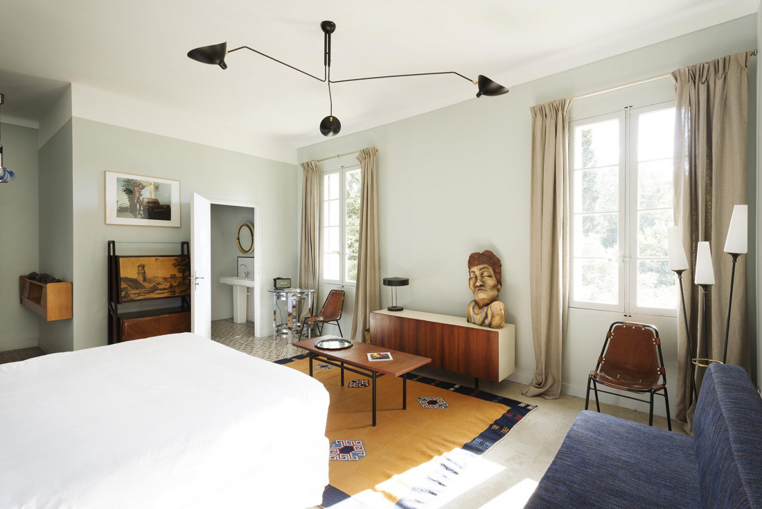 Le Mas de Lafeuillade, une adresse de charme dans le quartier de Richter à Montpellier © MC Lucat