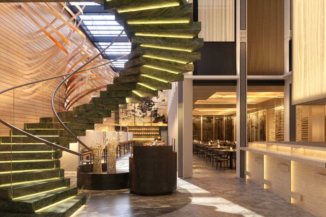 Le restaurant Akira Back au Mandarin Oriental Mayfair, London