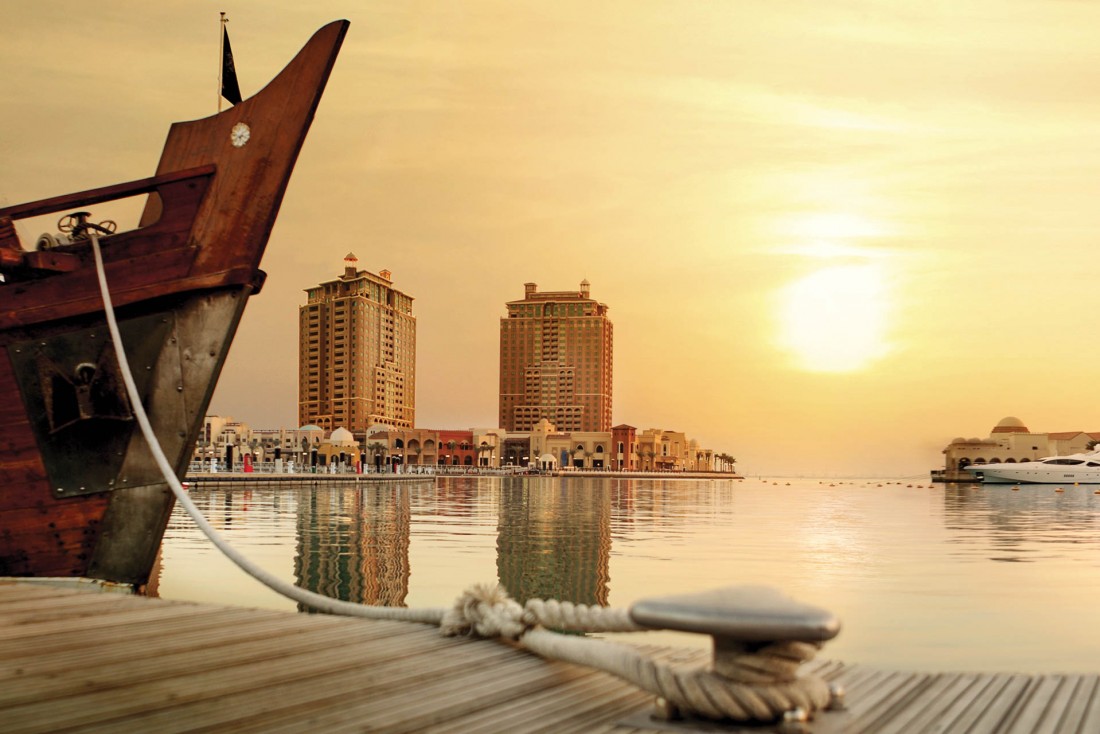 Coucher de soleil sur The Pearl © QTA