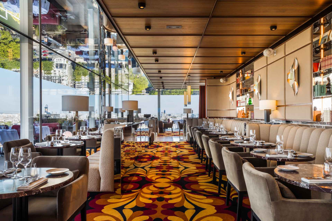 Le restaurant Bonnie de l'hôtel SO/ Paris © Romain Ricard