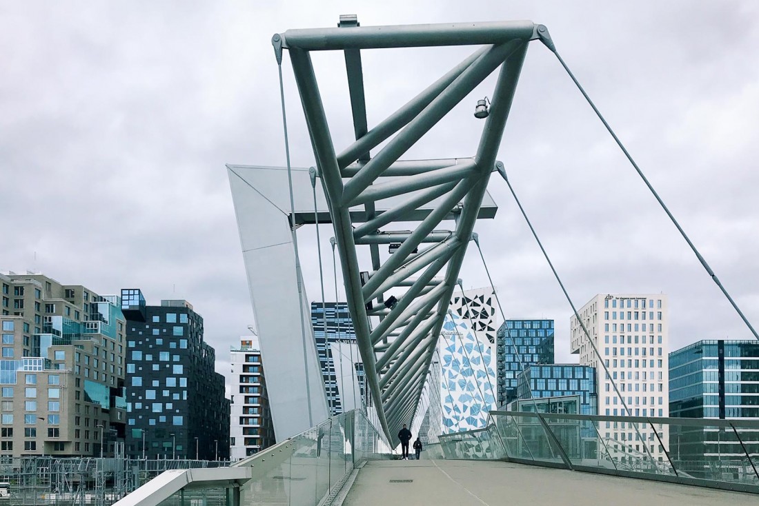 Le quartier du Barcode, épicentre économique d'Oslo © Pierre Gunther 