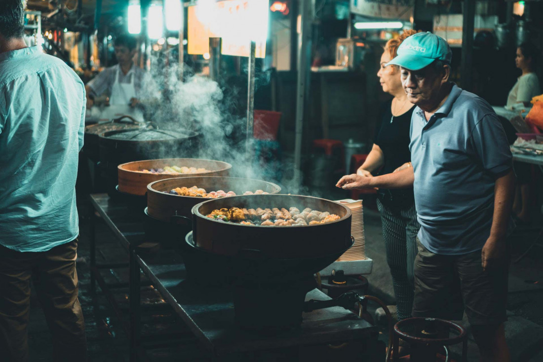Marché de nuit à Kuala Lumpur, la capitale © Sushant Vohra