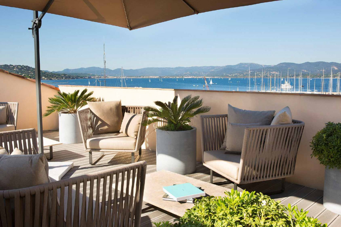 La terrasse de la Suite Dolce Vita © DR
