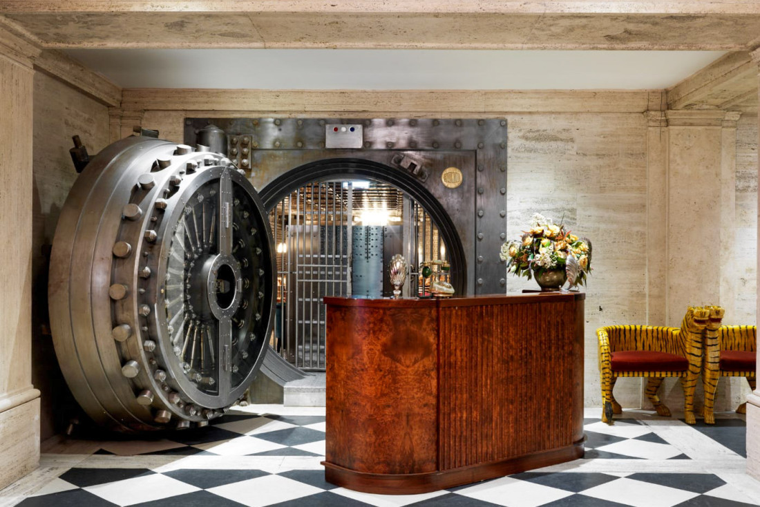 The Ned, un hôtel insolite à Londres dans une ancienne banque © The Ned