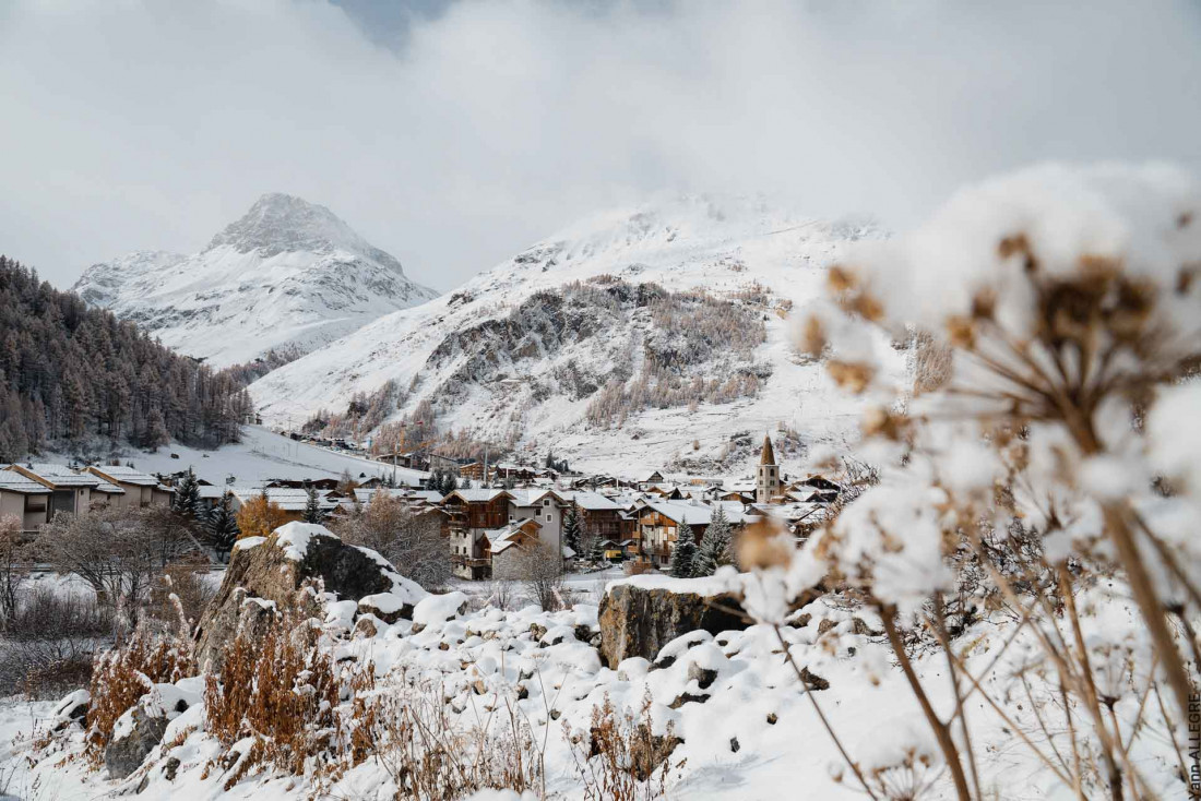 Val d'Isère sous la neige © Val d'Isère Tourisme