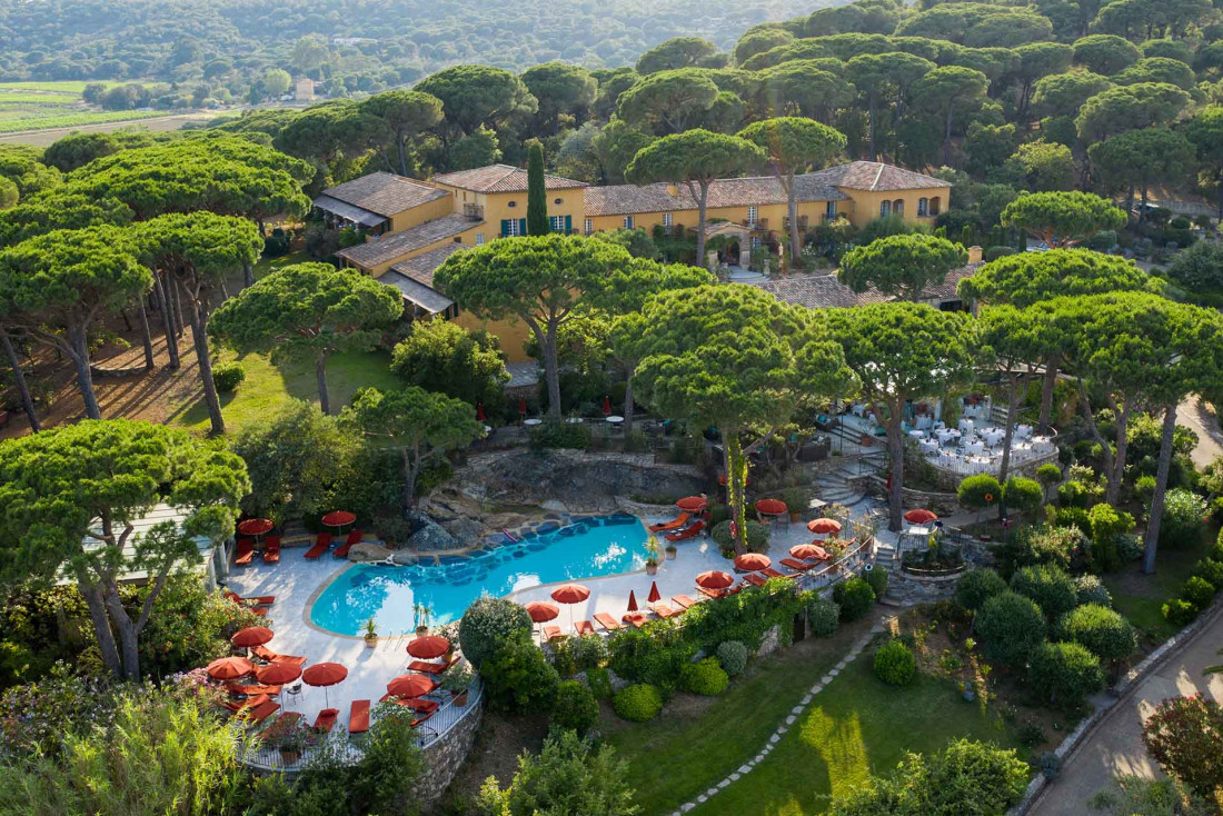 Parmi les plus beaux hôtels de Saint-Tropez, la Villa Marie