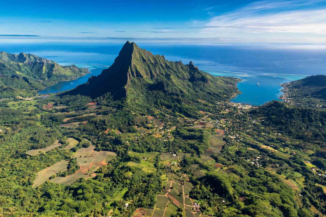 L'île de Moorea dans l'archipel de la Société, petite-sœur de Tahiti © Stéphane Mailion Photography