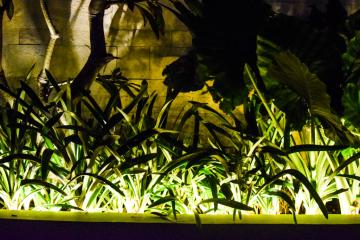 Les éclairages de l’hôtel ont fait l’objet d’un soin tout particulier. © Yonder.fr Les éclairages de l'hôtel ont fait l'objet d'un soin tout particulier. © Yonder.fr