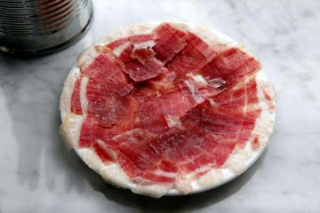 Assiette de jamon iberico chez José | © José Assiette de jamon iberico chez José | © José