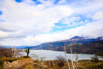 Seule face à la nature et le spectacle des éléments – Circuit O | © Cédric Aubert Seule face à la nature et le spectacle des éléments – Circuit O | © Cédric Aubert