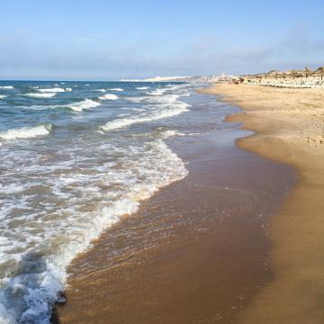 Sur la plage de l’hôtel | © Yonder.fr Sur la plage de l’hôtel | © Yonder.fr