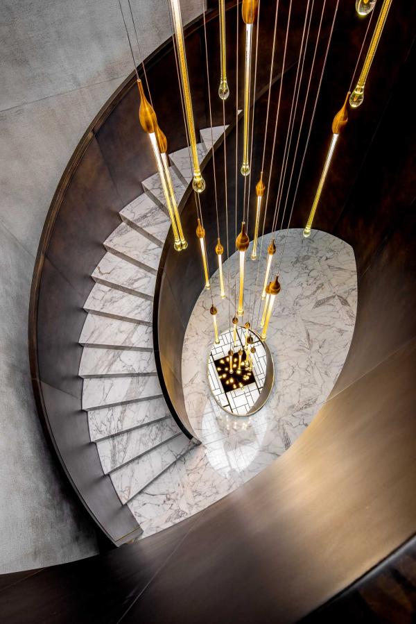 Suite Princesse Grace (Hôtel de Paris Monte-Carlo) - Escalier Suite Princesse Grace (Hôtel de Paris Monte-Carlo) - Escalier