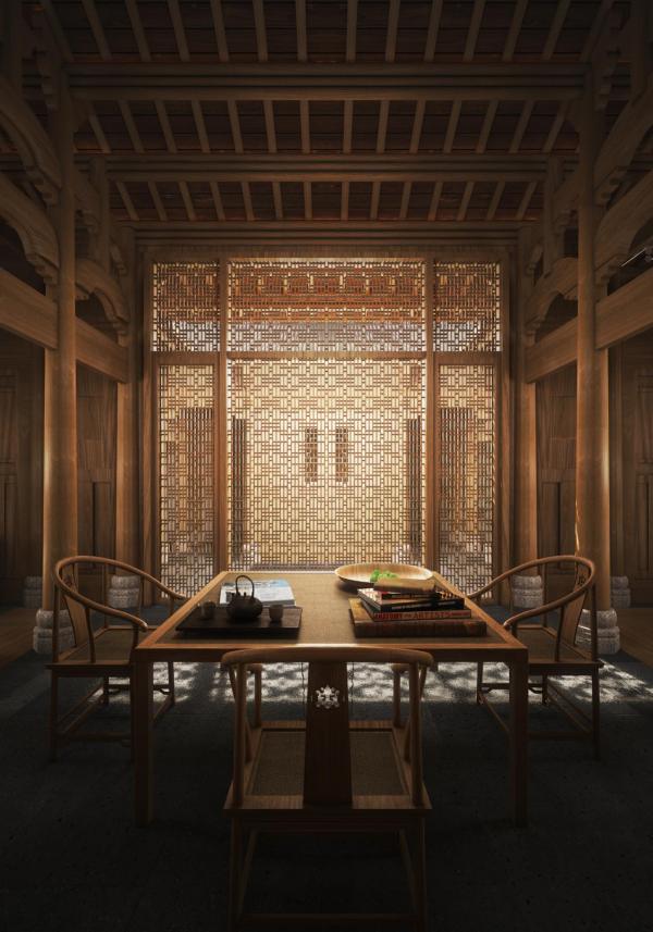 Amanyangyun - Le salon d’une Antique Villa Amanyangyun - Le salon d'une Antique Villa