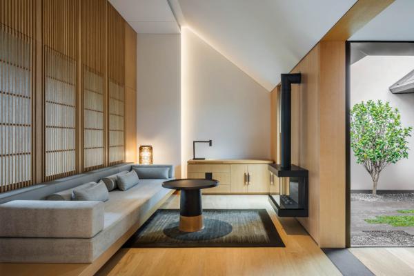 Amanyangyun - Salon d’une suite Ming Courtyard Amanyangyun - Salon d'une suite Ming Courtyard