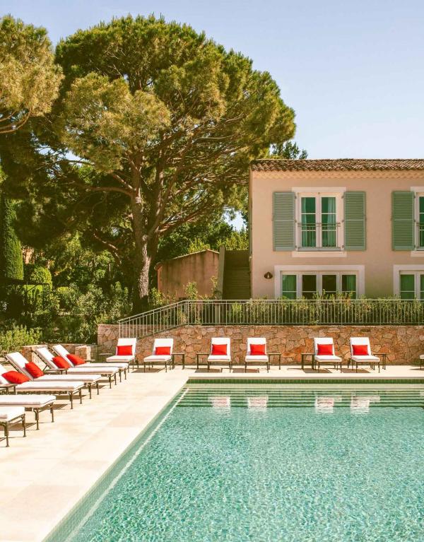 Hôtel Lou Pinet - Saint-Tropez - Piscine © Matthieu Salvaing