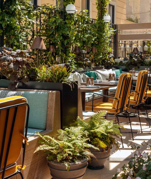 The Hoxton Rome | Terrasse © The Hoxton The Hoxton Rome | Terrasse © The Hoxton