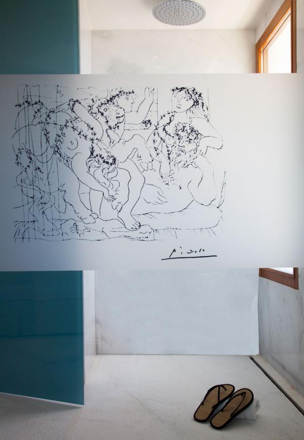 Gecko Hotel & Beach Club - Salle de bain «Picasso» Gecko Hotel & Beach Club - Salle de bain "Picasso"