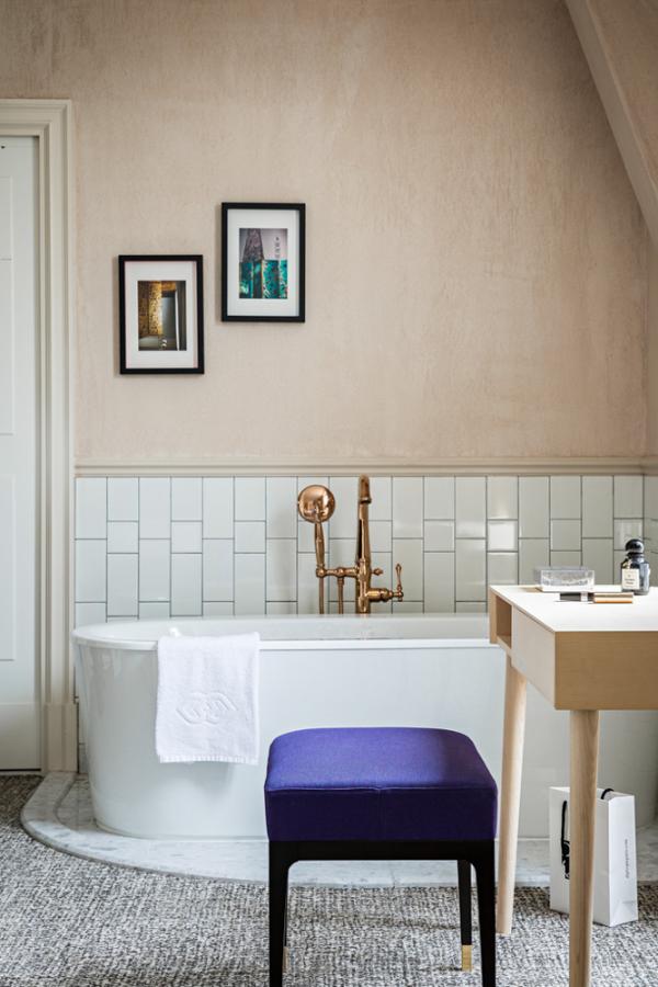 Hôtel Sofitel Le Scribe Paris Opéra – Salle de bains © Yann Deret