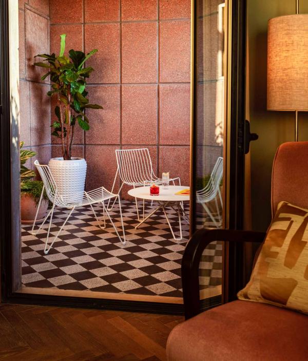 The Hoxton Rome — Chambre Roomy Terrace © The Hoxton The Hoxton Rome — Chambre Roomy Terrace © The Hoxton