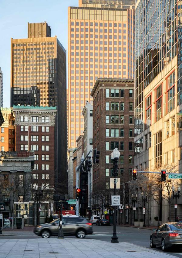Dans les rues de Boston au petit-matin © YONDER.fr