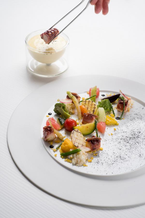 L'aïoli moderne de Christophe Bacquié © DR