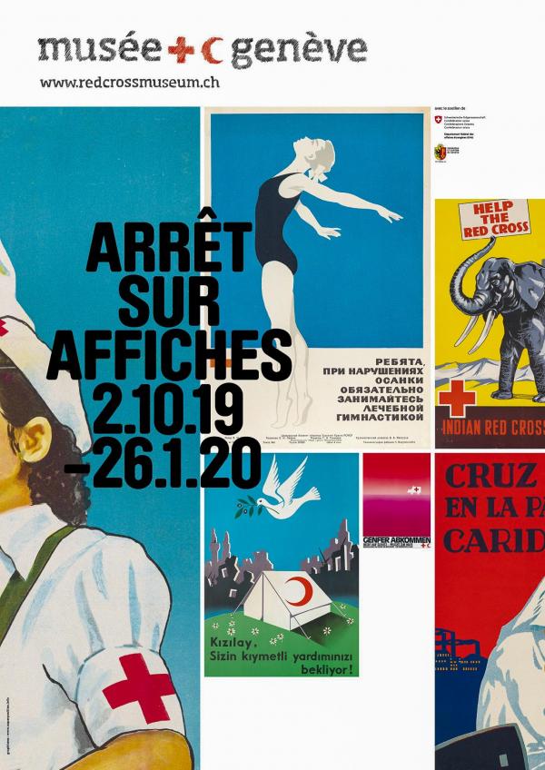 Musée international de la Croix-Rouge et du Croissant-Rouge — Exposition «Arrêt sur Affiches» © MICR – Superposition.info Musée international de la Croix-Rouge et du Croissant-Rouge — Exposition "Arrêt sur Affiches" © MICR – Superposition.info