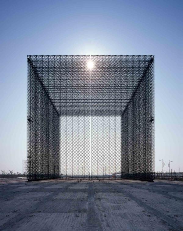 Portails d’entrée désignés par Asif Khan © Hélène Binet Portails d'entrée désignés par Asif Khan © Hélène Binet