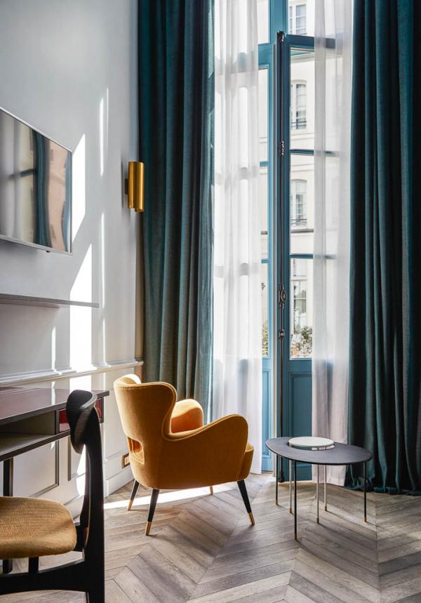 The Hoxton Paris – Chambre «Biggy» © Alan Jensen The Hoxton Paris – Chambre "Biggy" © Alan Jensen