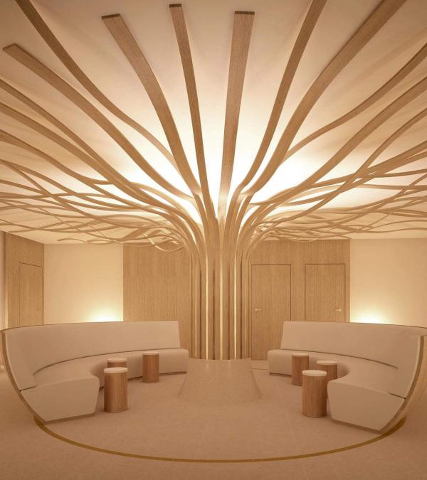 Hôtel Beau-Rivage Palace, Lausanne - Spa Cinq Mondes © Suprem Architectures