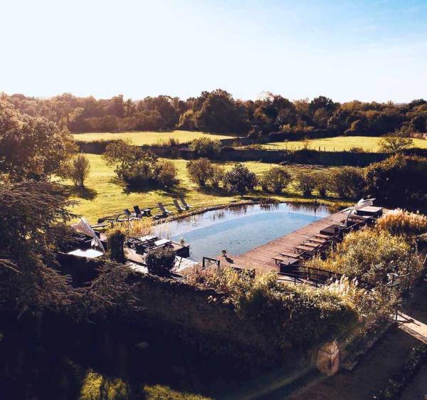 Château de l’Épinay : piscine naturelle © DR Château de l'Épinay : piscine naturelle © DR