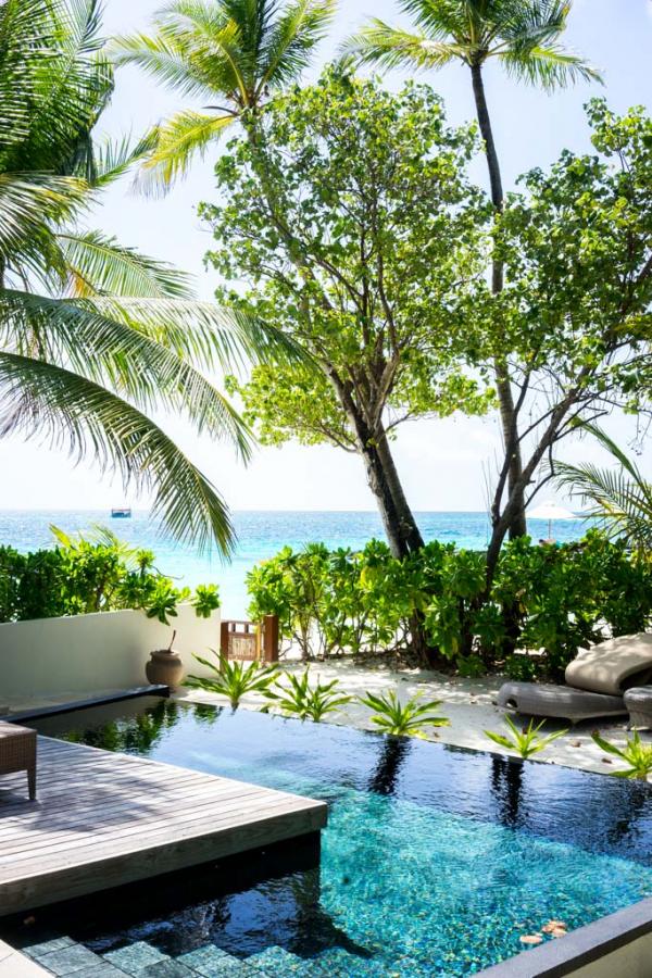 Chaque Beach Villa dispose de sa propre piscine privative © Yonder.fr Chaque Beach Villa dispose de sa propre piscine privative © Yonder.fr