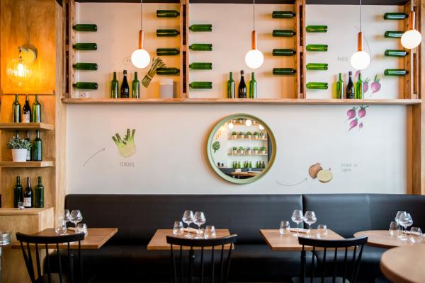 L'intérieur du restaurant TOMY&co © Guillaume Lechat